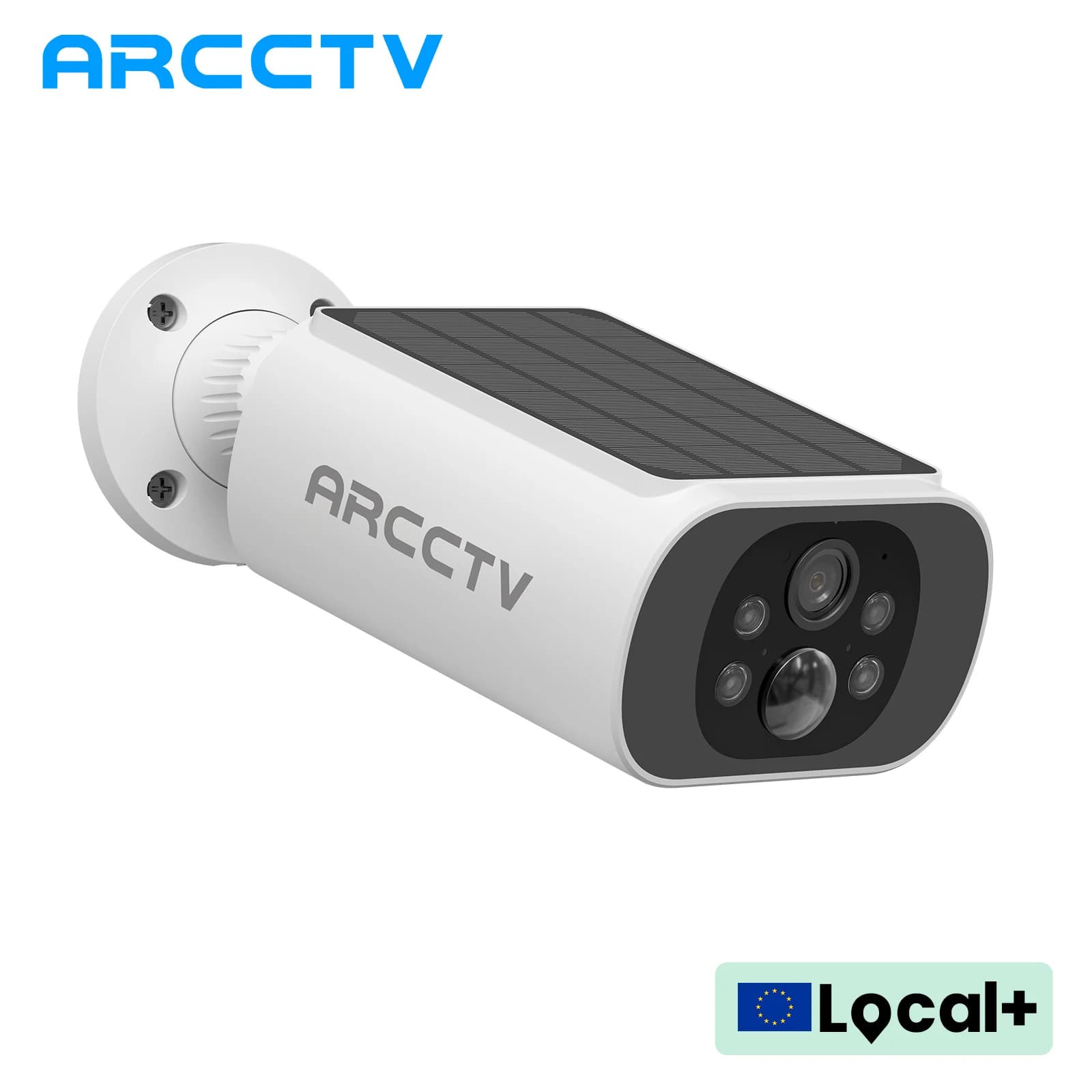 ARCCTV 2K Solar Wifi Kamera Outdoor Überwachung Batterie Drahtlose Kamera Humanoiden Erkennung Zwei-wege Sprechen HD Farbe Nachtsicht
