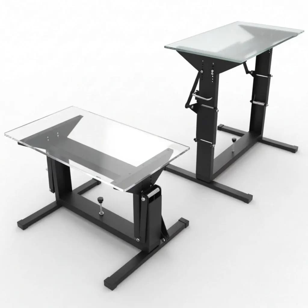 12-28 Zoll Verstellbares RV-Tischbein, klappbarer Aluminium-Teleskopständer für Wohnmobil, Van, Boot, Yacht, Bettgestell, tragbarer Outdoor-Ständer