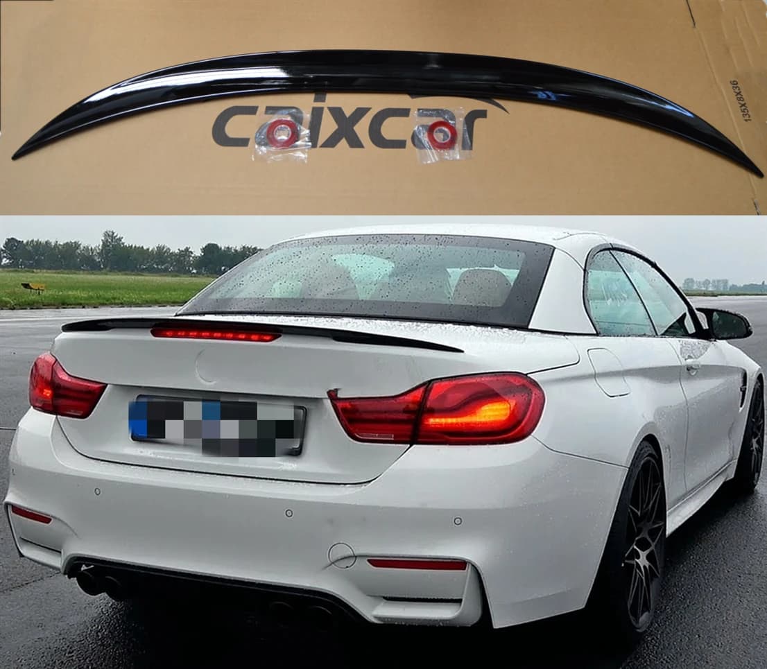 SPOILER Serie 4 F33 Cabriolet 2014 bis 2020 glänzend schwarz