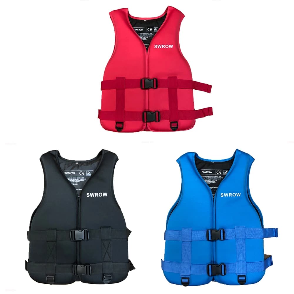 Neopren-Schwimmweste für Erwachsene und Kinder, neue Wassersport-Auftriebsweste, Schwimmen, Bootfahren, Skifahren, Fahren, Weste, Driften