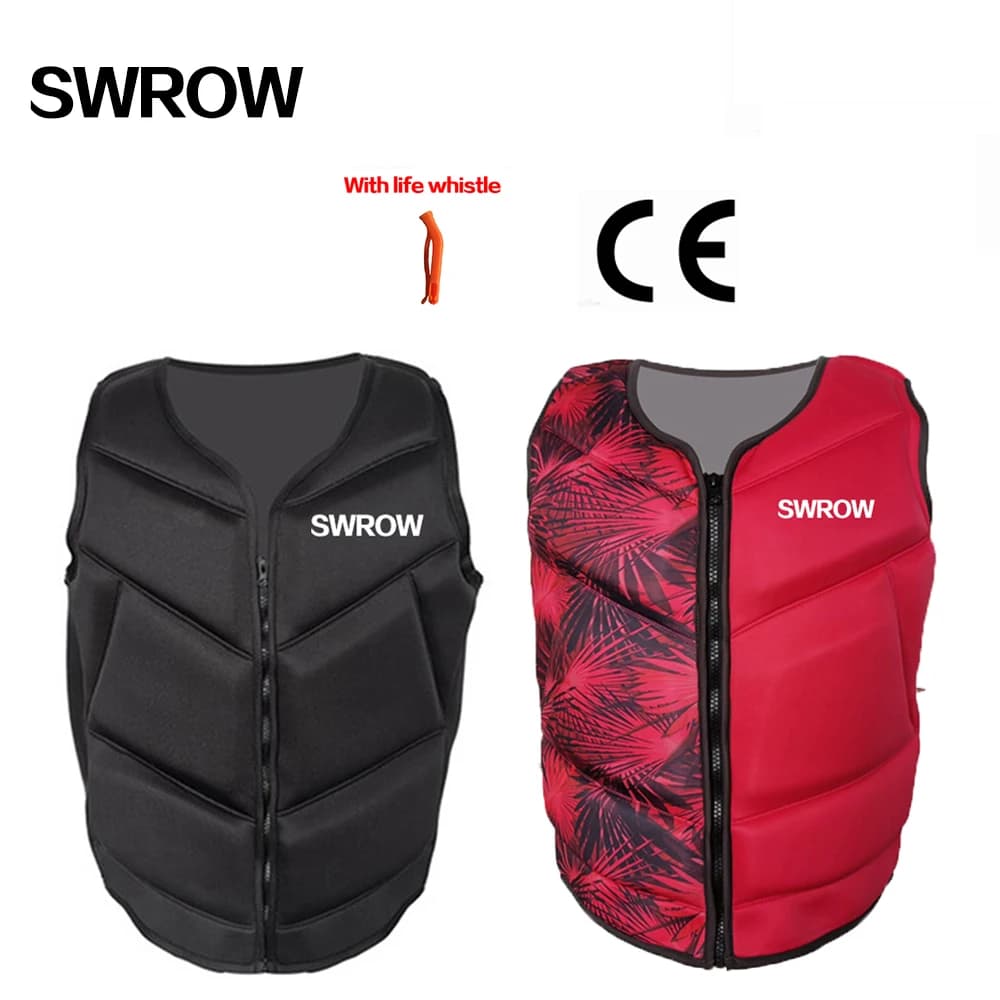 Neopren-Schwimmweste, Angelweste, Wasserweste, Sport, Erwachsene, Kinder, Schwimmweste, Kleidung, Schwimmen, Skaten, Ski, Rettungsboote, Driften