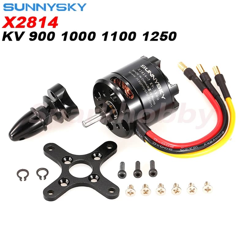 1PC Original SUNNYSKY X2814 900KV 1000KV 1100KV 1250KV Externe Rotor Bürstenlosen Motor für RC 3D starrflügel flugzeug Flugzeuge