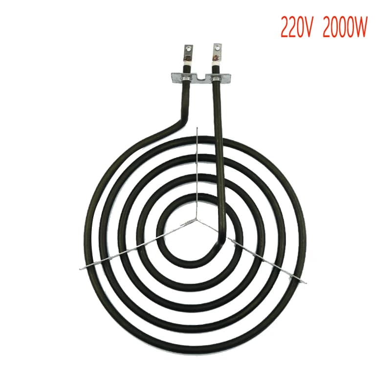 2000W Edelstahl 5 Ringe Moskito Spule Heizung Element - Oblate Herd Oberfläche Brenner mit Stativ Heizung Rohr für ofen