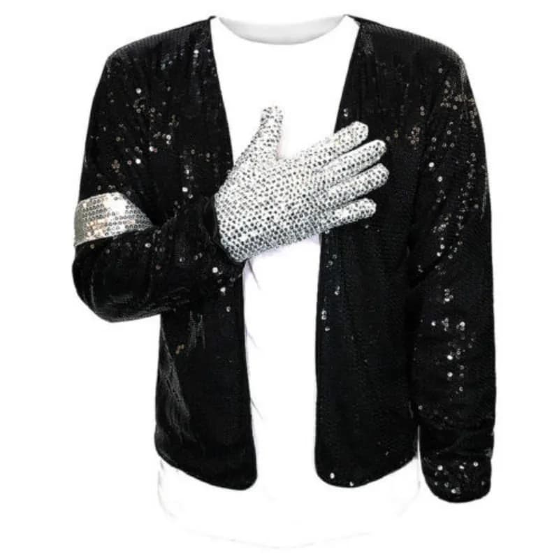 Michael Jackson MJ Outfit für Show Performance Party Michael Promi Geburtstag