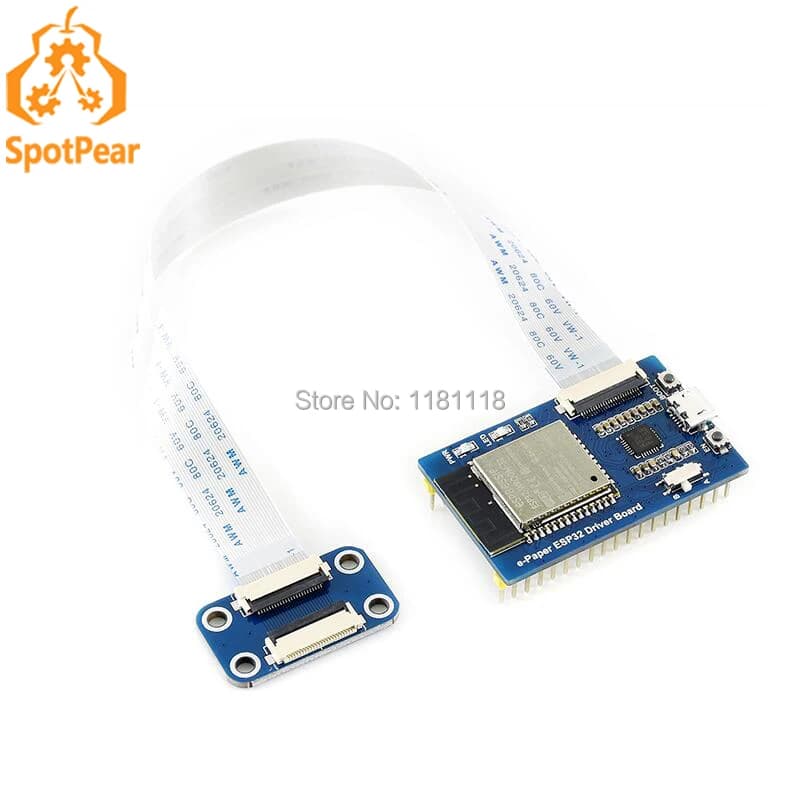 e-Paper ESP32-Treiberplatine, universelle E-Paper Raw Panel-Treiberplatine, ESP32 WiFi / Bluetooth Wireless