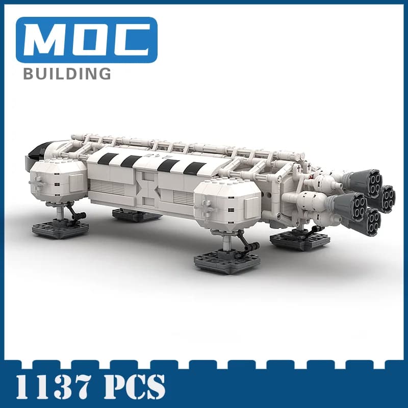 Raum 1999 Eagle Shuttle Space Series Wars MOC Modell Bricks Baustein Diy Montieren Spielzeug Für Kinder Geschenke