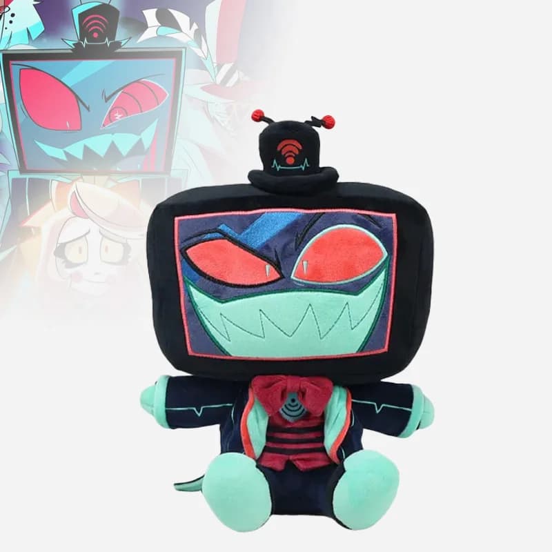 Hazbin Hotel Plüschtiere, lustige Anime-bezogene Merchandise, Fan, Hobby, Sammlerstücke, exquisiter Desktop-Dekorationsartikel, Geschenk für