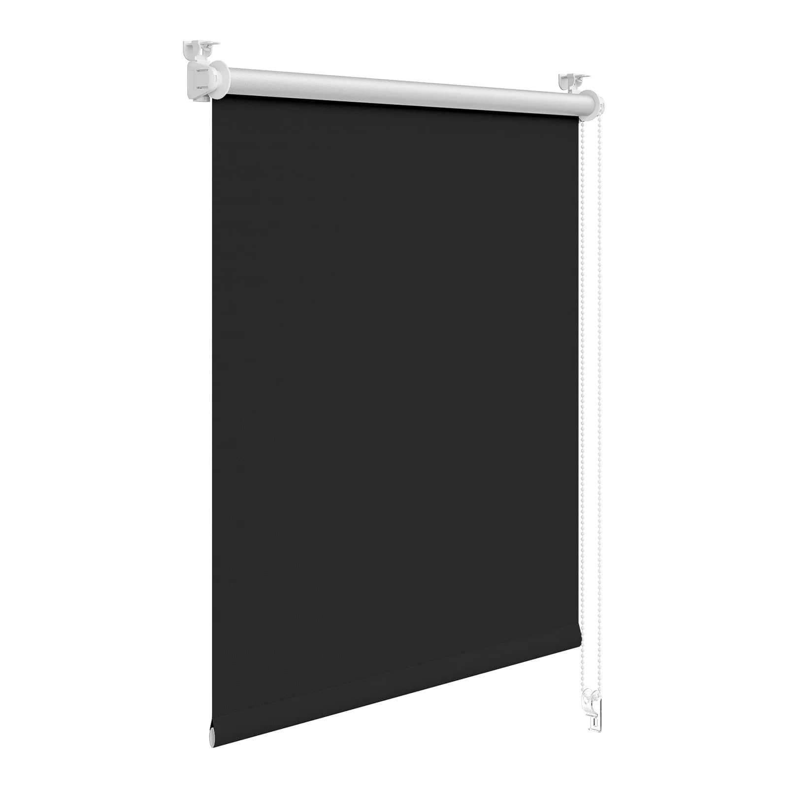 WOLTU Verdunkelungsrollo, Thermo-Rollo, kein Bohren erforderlich, seitlicher Zug, Sonnenschutz, blickdicht, für Fenster und Türen