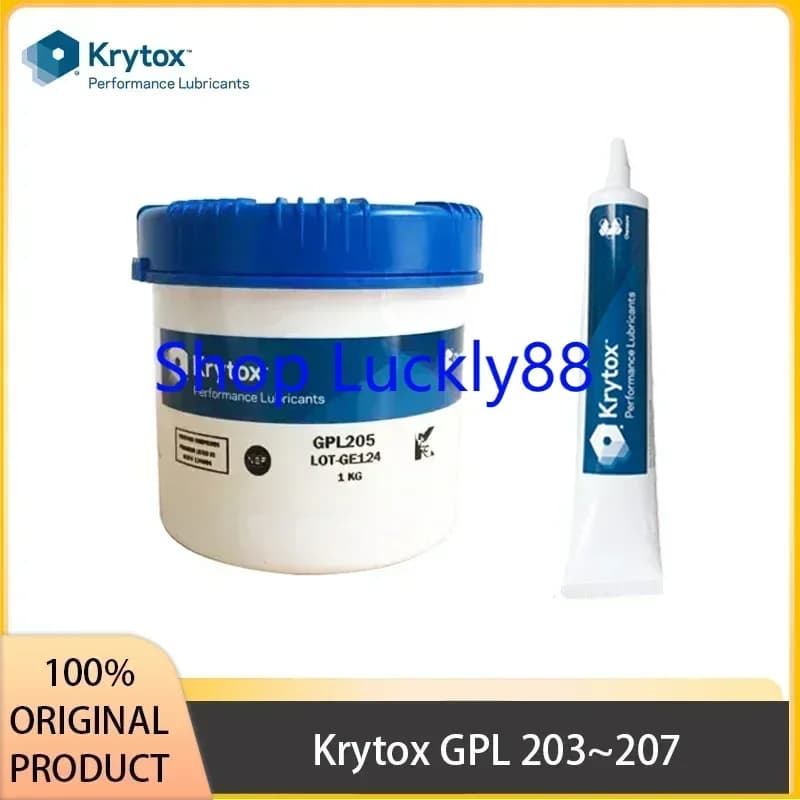 Krytox GPL 205 206 207 204 203 223 224 225 226 227105 GPL205 G0 Perfluoropolyether-Fett Original aus den Vereinigten Staaten