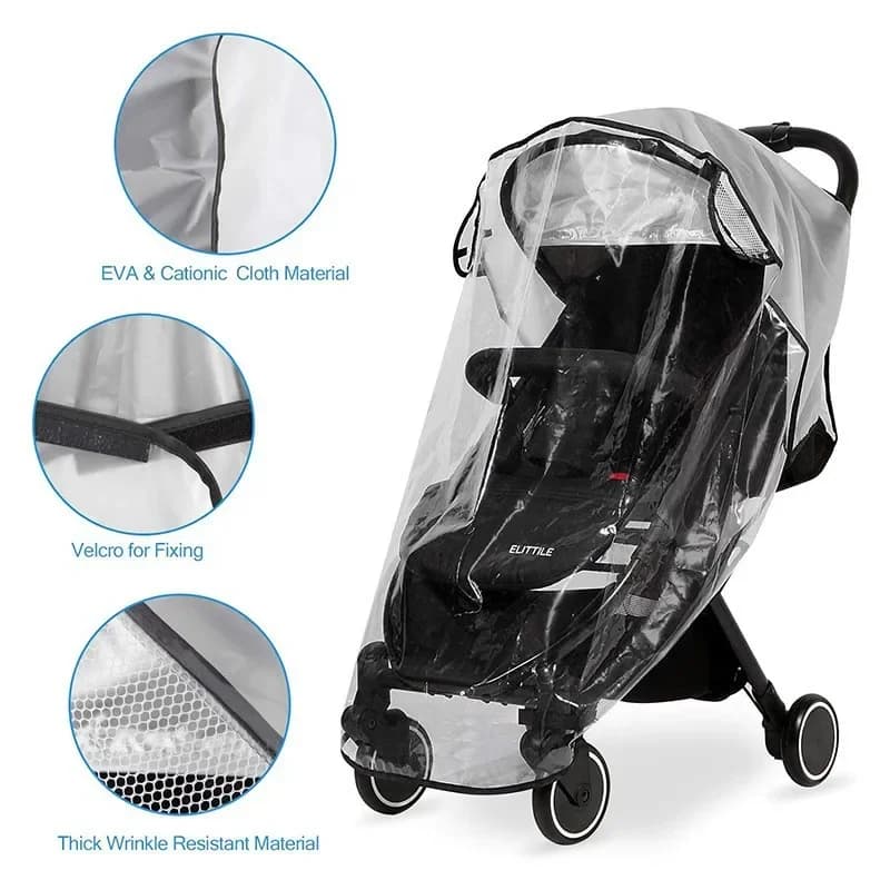 Universal Baby Kinderwagen Regen Abdeckung Kinderwagen Winddicht Abdeckung Winter Warme Wetter Schilde Baby Warenkorb Regenmantel Kinderwagen Zubehör