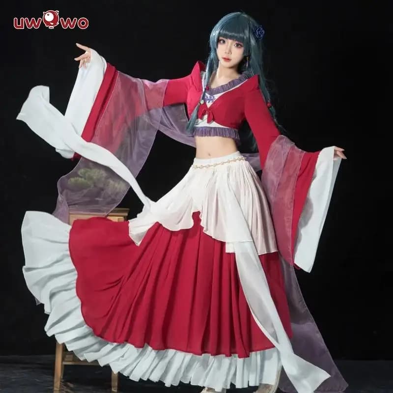AUF LAGER UWOWO Thee Apotheker Diariess Maomao Tanzkleid Cosplay Kostüm Kleid Halloween Kostüm