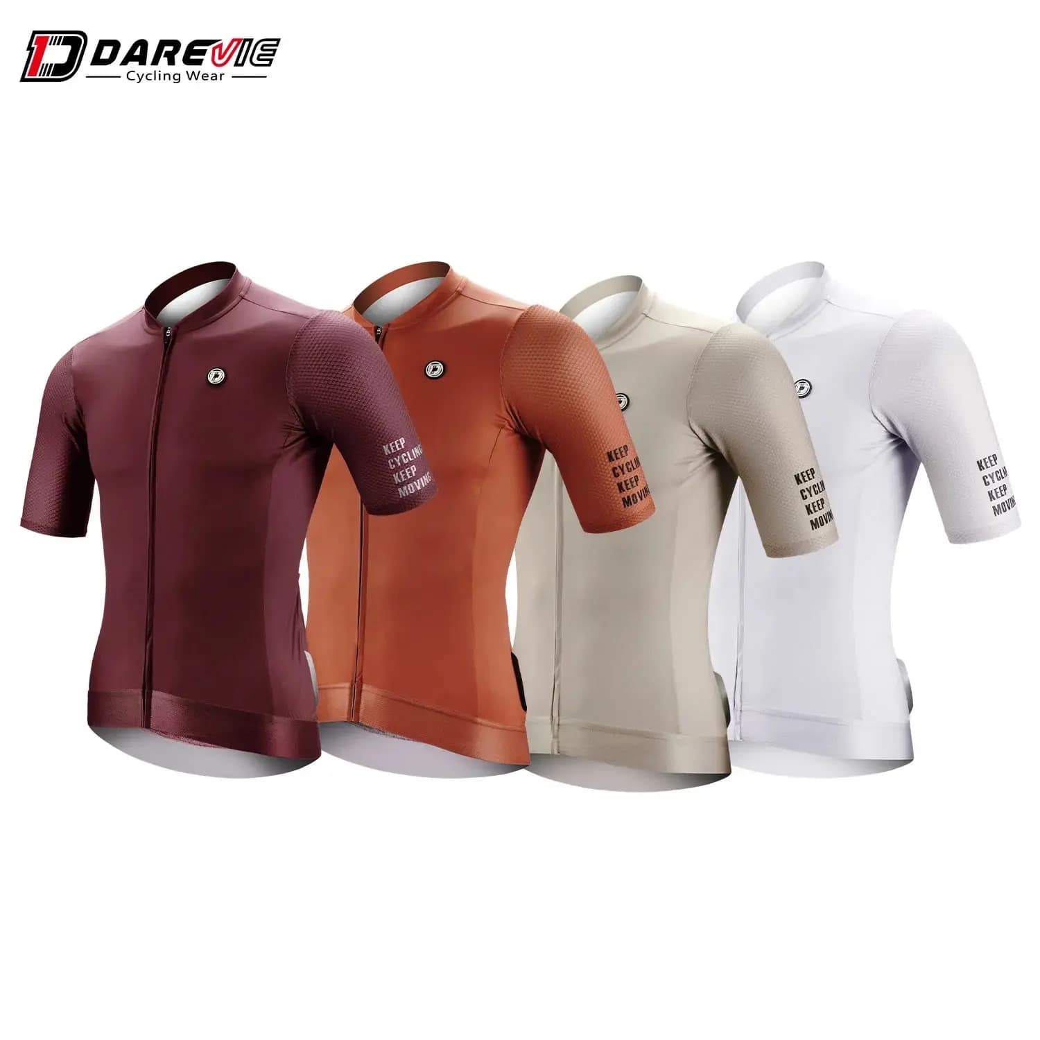 DAREVIE Radfahren Jersey Mode Frauen Radfahren Jersey SPF 50+ Mann Bike Jersey Hohe Qualität Weiche Atmungsaktive Radfahren Shirt MTB Straße