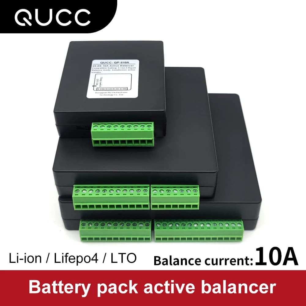 4S-24S Li-Ionen Lifepo4 10A Active Balancer 4S 6S 7S 8S 10S 12S 13S 14S 16S 20S Lithium-Batterie-Equalizer 12V 24V 36V 48V 60V 72V