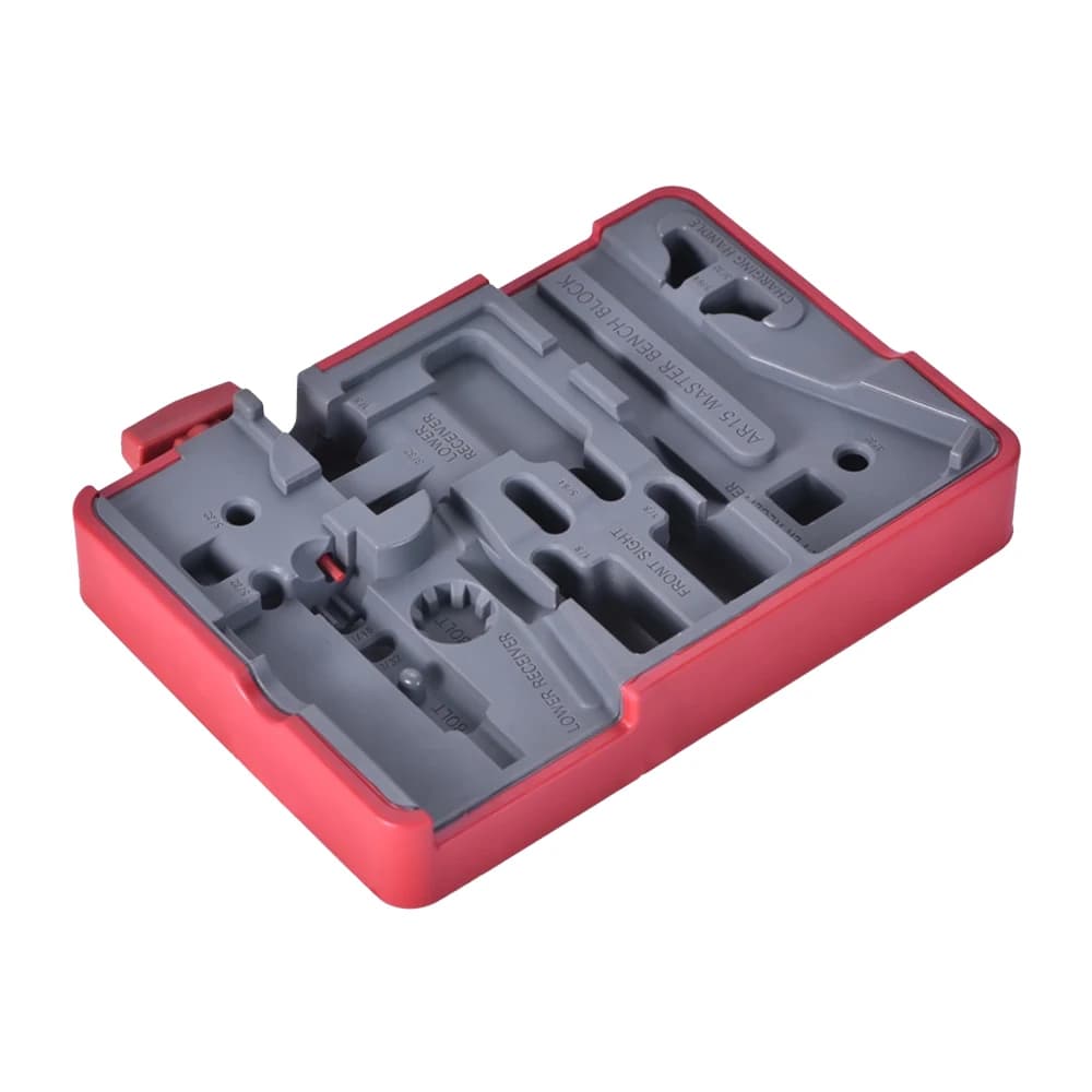 AR15 Block Master Bench Block Ultra-robuste Konstruktion AR-15 Reparaturwerkzeuge Bank mit 4 Magneten Robuste rutschfeste Oberfläche