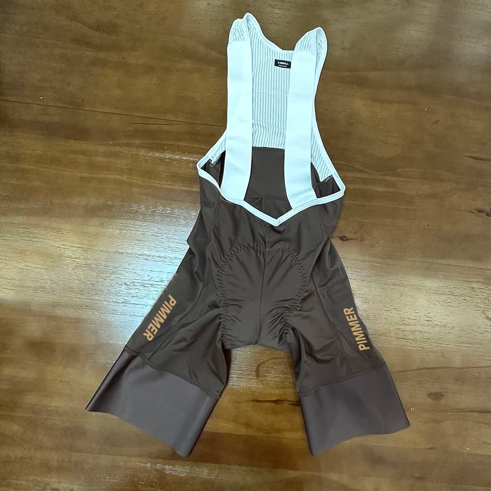 PIMMER Sommer-Radtrikot mit Trägerhose für Herren, Leichtes Atmungsaktives Material mit 5-Stunden-Sitzpolster für Straßenradfahren