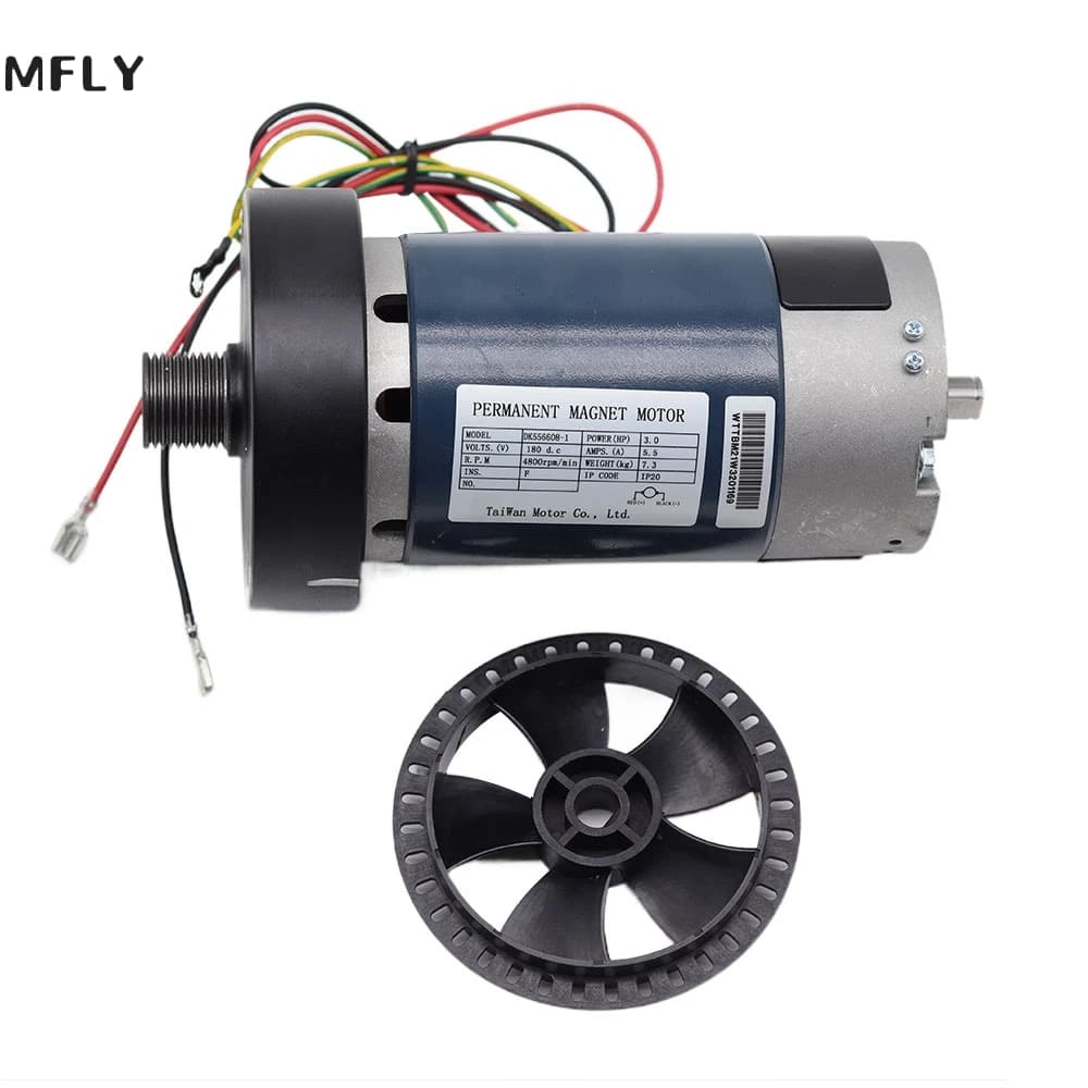 180V 3HP Laufbandmotor DC Permanentmagnet-Universalmotor
