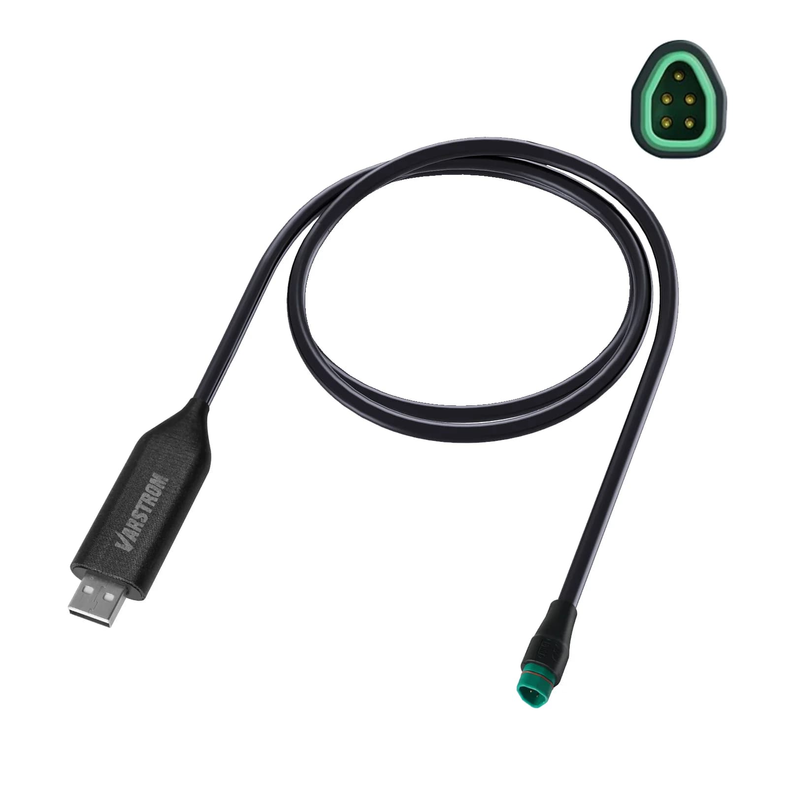 Ebike USB-Programmierkabel für Bafang CAN Protocol Mid Drive Kit: BBS03 HD BBS01 BBS02 Mid Drive Motor 100CM