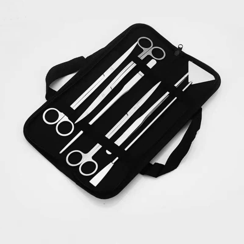 Aquarium Schere Werkzeuge Set Welle Schere Pinzette Pflanzen Gras Edelstahl Reinigung Werkzeuge Aquarium Schaufeln Aquarium Zubehör
