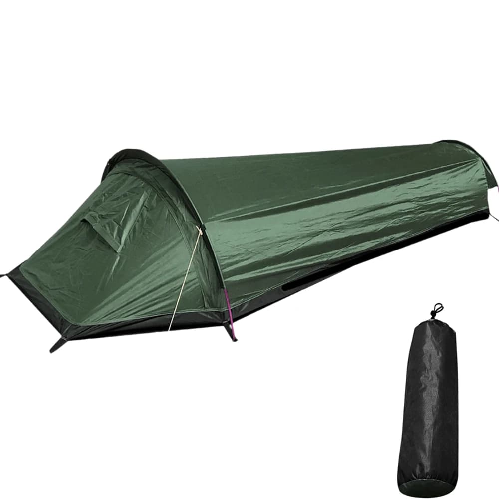 Rucksack zelt Outdoor Wandern Camping Schlafsack Zelt wasserdicht leichtes Einzelperson Zelt
