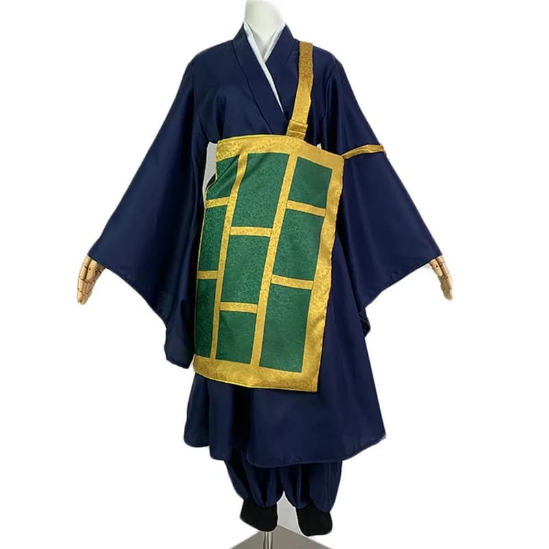 Geto Suguru Cosplay Kostüm Schwarz Blau Kimono Schuluniform Anime Kleiden Halloween Kostüme Für Frauen Mann