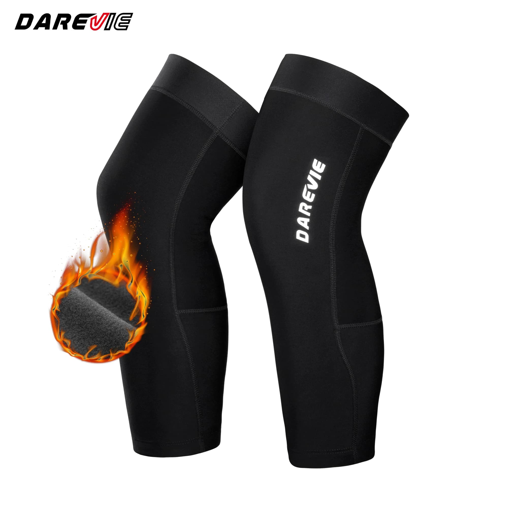 DAREVE Radfahren Beinlinge Winter Halten Thermische Anti Slip Radfahren Bein Mann Anti UV Feuchtigkeit Wicking Quick Dry Radfahren Leggings