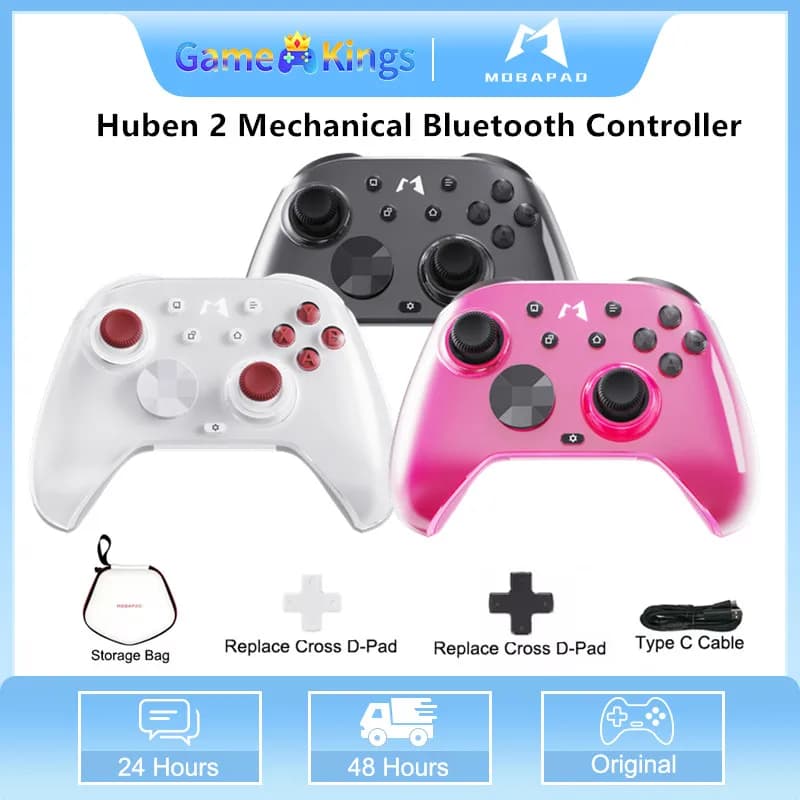 MOBAPAD Huben 2 mechanischer Bluetooth-Controller für Nintendo Switch NS Switch 2 PC Android iOS Steam-Spielekonsole