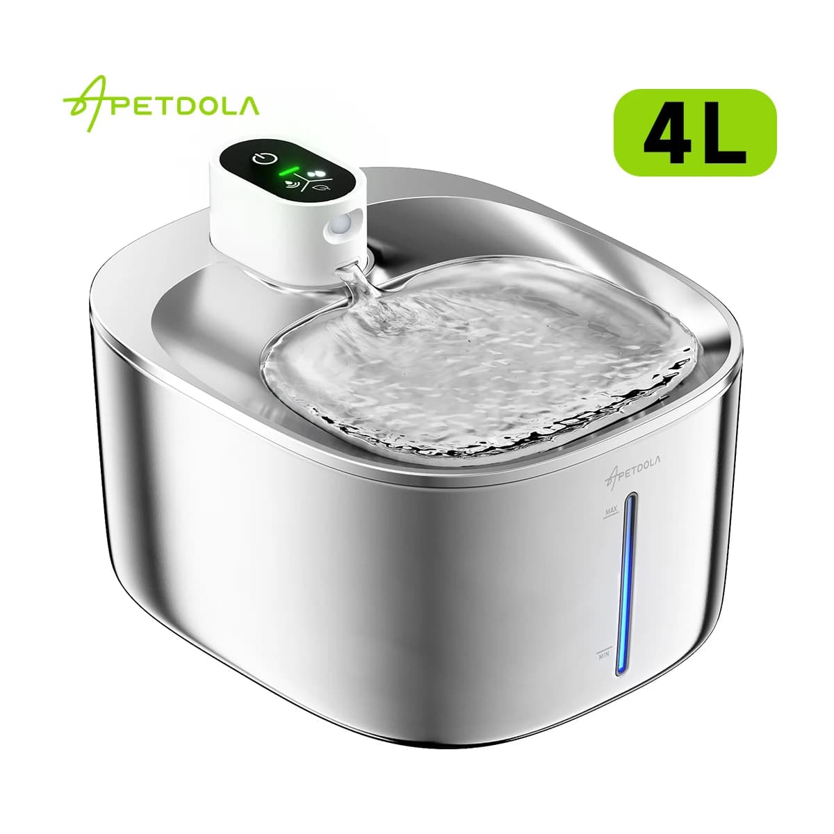 APETDOLA 4L Drahtlose Katze Wasser Brunnen Auto Sensor Trinkbrunnen Für Katzen Hund Trinker Haustier Wasser Dispenser Zubehör