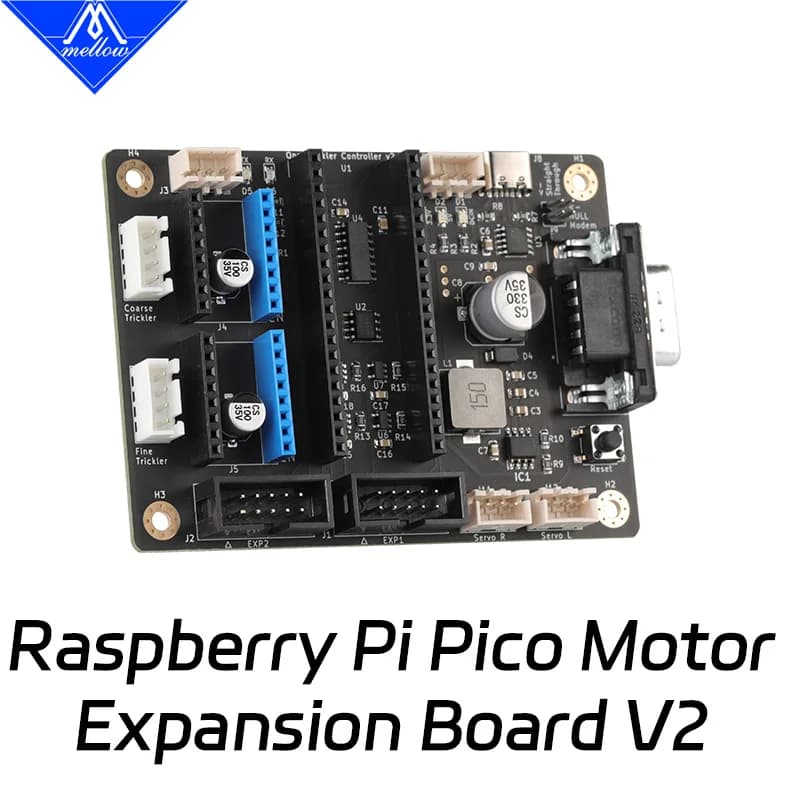 Raspberry Pi Pico Motor-Erweiterungsplatine V2 für OpenTrickler 3D-Druckerteile von Eamars Design