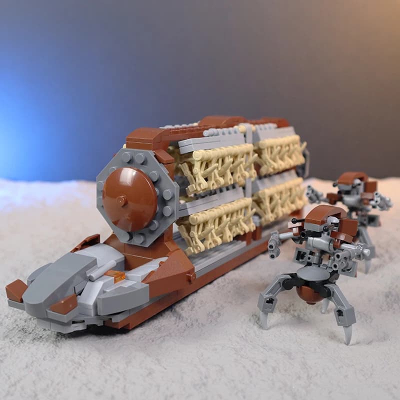 Neue Platoon Attack Craft Destroy Droids Gebäude Spielzeug Modell Star Armee Sets DIY Blöcke Spielzeug Weihnachten Geschenke für Jungen Erwachsene