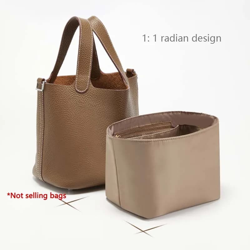 Leichter Taschen-Organizer-Einsatz für Picotin 18 22, langlebiger Aufbewahrungseinsatz aus Nylon, wasserdichter Taschen-Einsatz, Taschenstütze,
