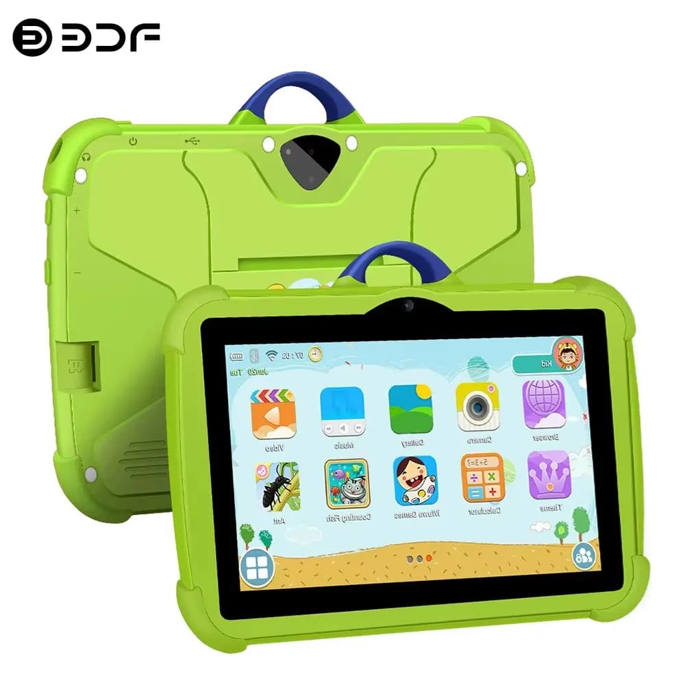 2024 Neues 5G WiFi 7 Zoll Google Tablet für Kinderlernzwecke, Quad-Core, 2GB RAM, 32GB ROM, Dual-BOW-Kameras