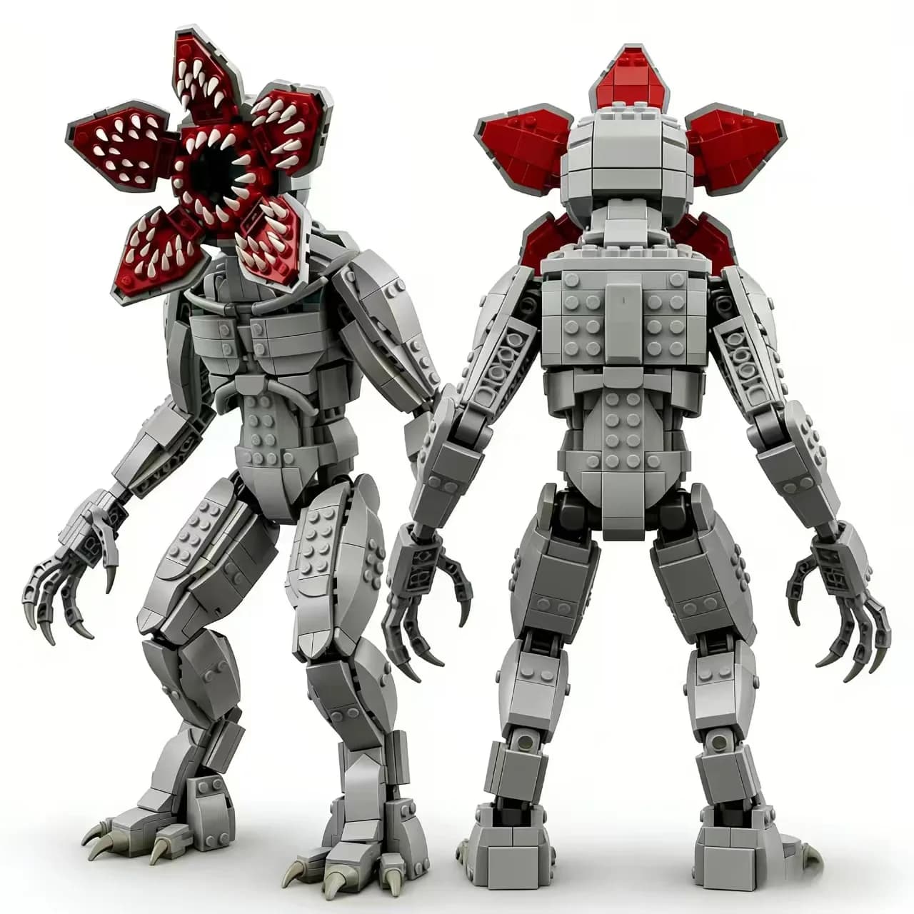 Heißer TV Fleischfressende Pflanze Riesen Teufel Demogorgon Vecna Modell Bausteine Ziegel Bau Spielzeug für Kinder Halloween Geschenke