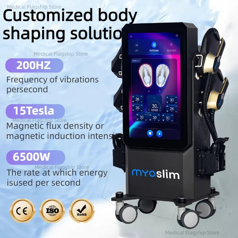 Myoslim Schlankheitsmaschine zur Gewichtsreduktion Nova Muskelstimulator Elektromuskelstimulation Körperformung Po-Formung