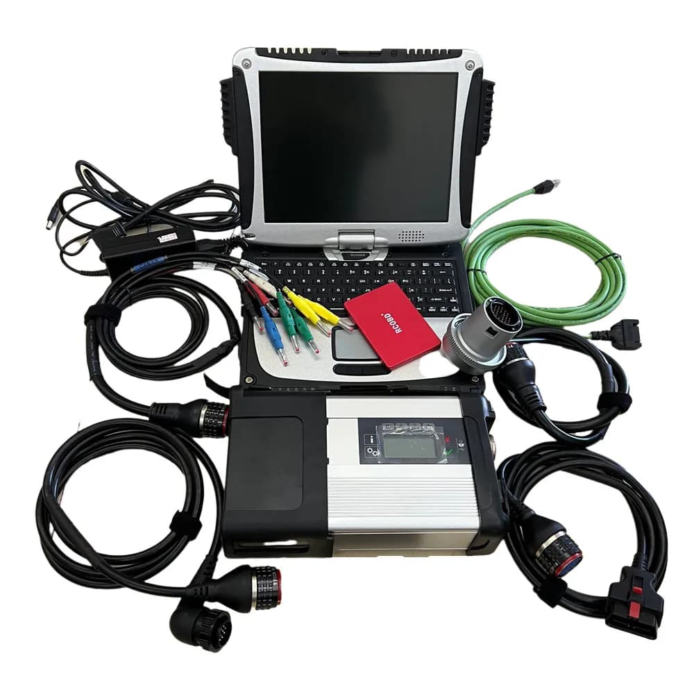v2026.06 Xentry MB Star C5 Diagnose-VCI für Mercedes Auto Multiplexer Scanner+CF19 Laptop