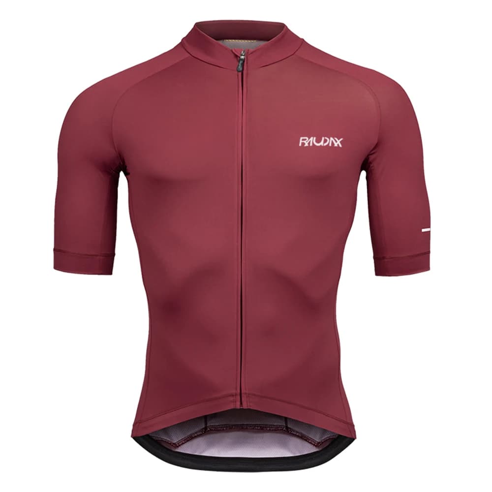 Neues Raudax Rad trikot 6 Farbe Radsport Renn oberteile Kurzarm Fahrrad Trikot Rennrad hemden Sommer Fahrrad Trikots