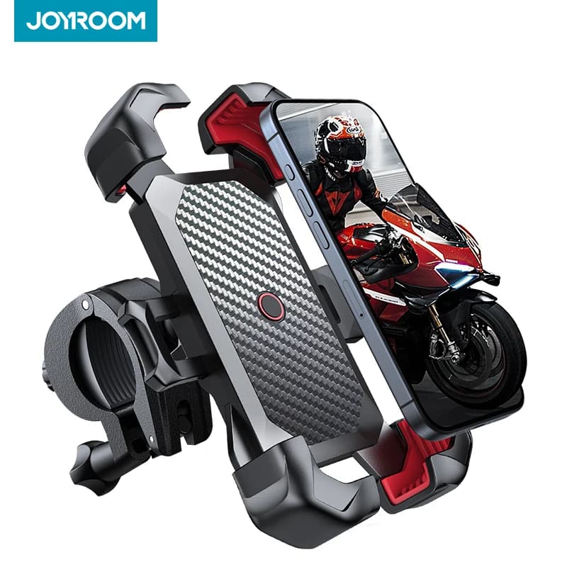 Joyroom Fahrrad-Handyhalter 360° °   View Universal Fahrrad-Telefonhalter für 4,7–7 Zoll Handy-Ständer, stoßfeste Halterung, GPS-Clip