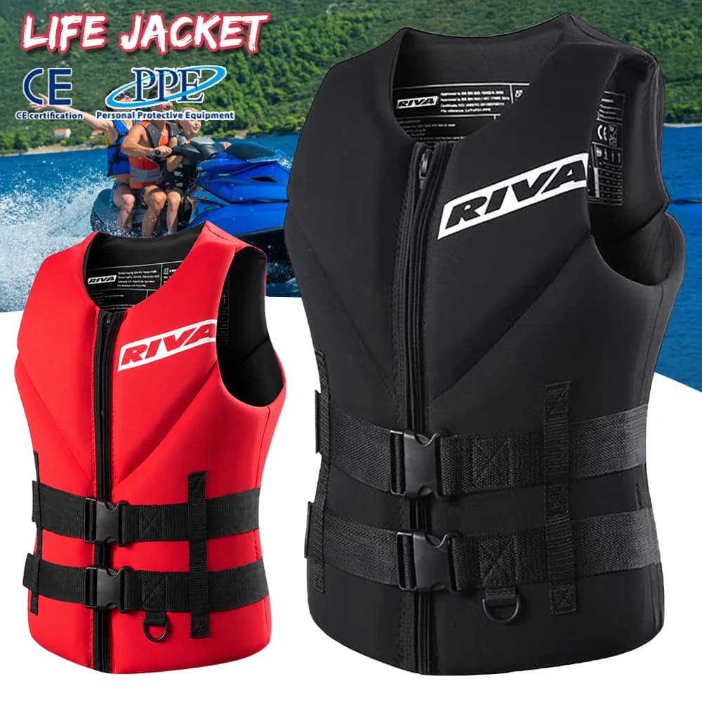 Schwimmweste Erwachsene Surf weste Kajak Wakeboard Motorboote Floß Rettungsboot Ski Wassersport Schwimmen Drifting Rescue Schwimmweste