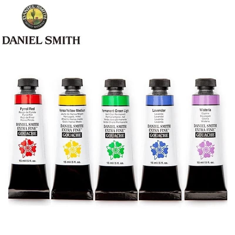 Daniel Smith Original Natural Mineral Extra Fine Aquarell Piant 15 ml Farbtube Acuarelas Malerei Künstler Zeichenzubehör