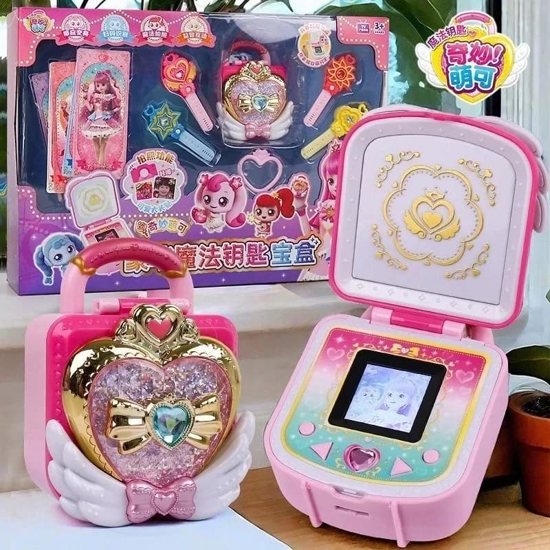 Neue Fangen Teenieping Kawaii Anime Figuren Luxus Magie Schlüssel Schatz Box Spielzeug Kinder Tag Mädchen Weihnachten Geschenk Cartoon Spielzeug
