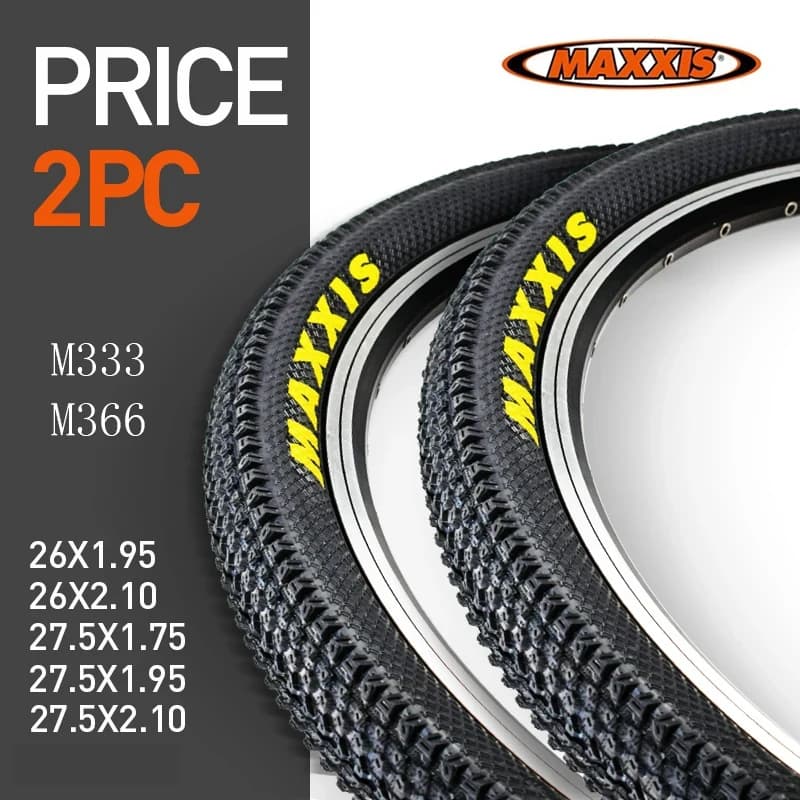 2 Stück MAXXIS 26 Fahrradreifen M366 M333 26*2,1 27,5*1,95 MTB Mountainbike-Reifen 26*1,95 27,5*2,1 29*2,1 Pace Stahldraht-Reifen