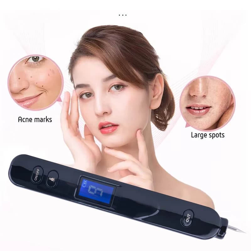 Laser Plasma Stift Schwarze Punkte Sommersprossen Maulwurf Warze Entferner Stift Haut Gesicht Dunkle Fleck Tattoo Entferner Professionelle Haut Tag