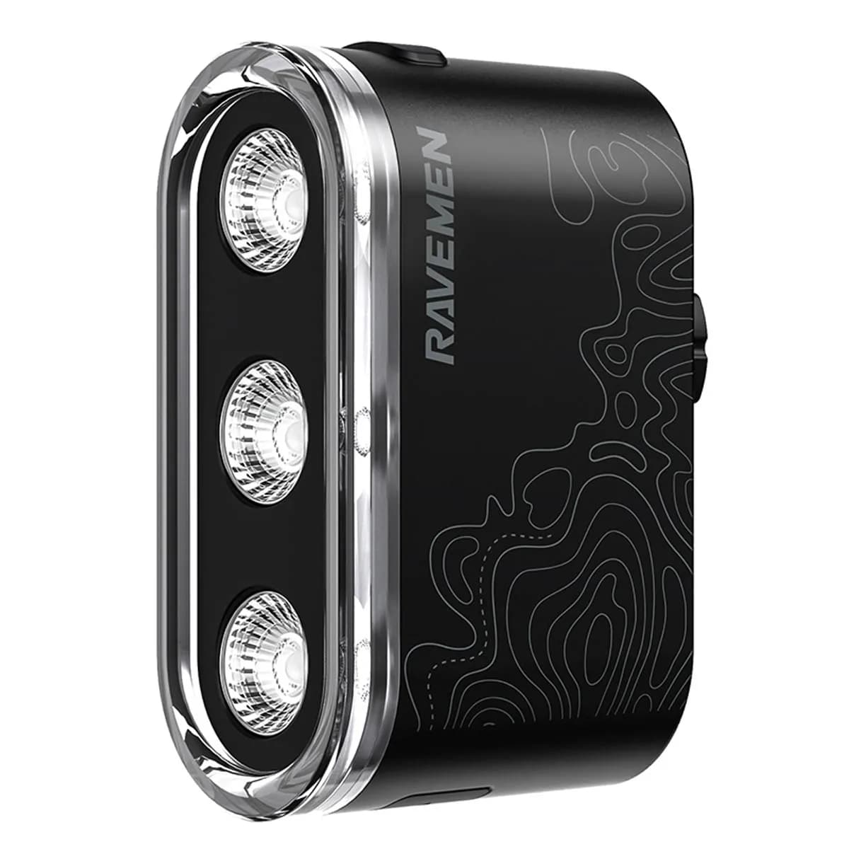 RAVEMEN TR600 Fahrrad-Rücklicht, wiederaufladbar, 2000 mAh, automatische Ein-/Ausschaltung, 600 Lumen, hohe Sichtbarkeit, Bremsdetektion