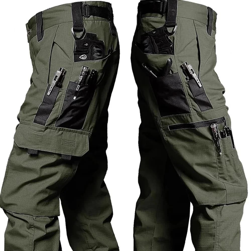 Taktische Hosen für Herren Wasserdichte Hosen Kampfhosen Outdoor Multi-Taschen Verschleißfeste Cargohosen