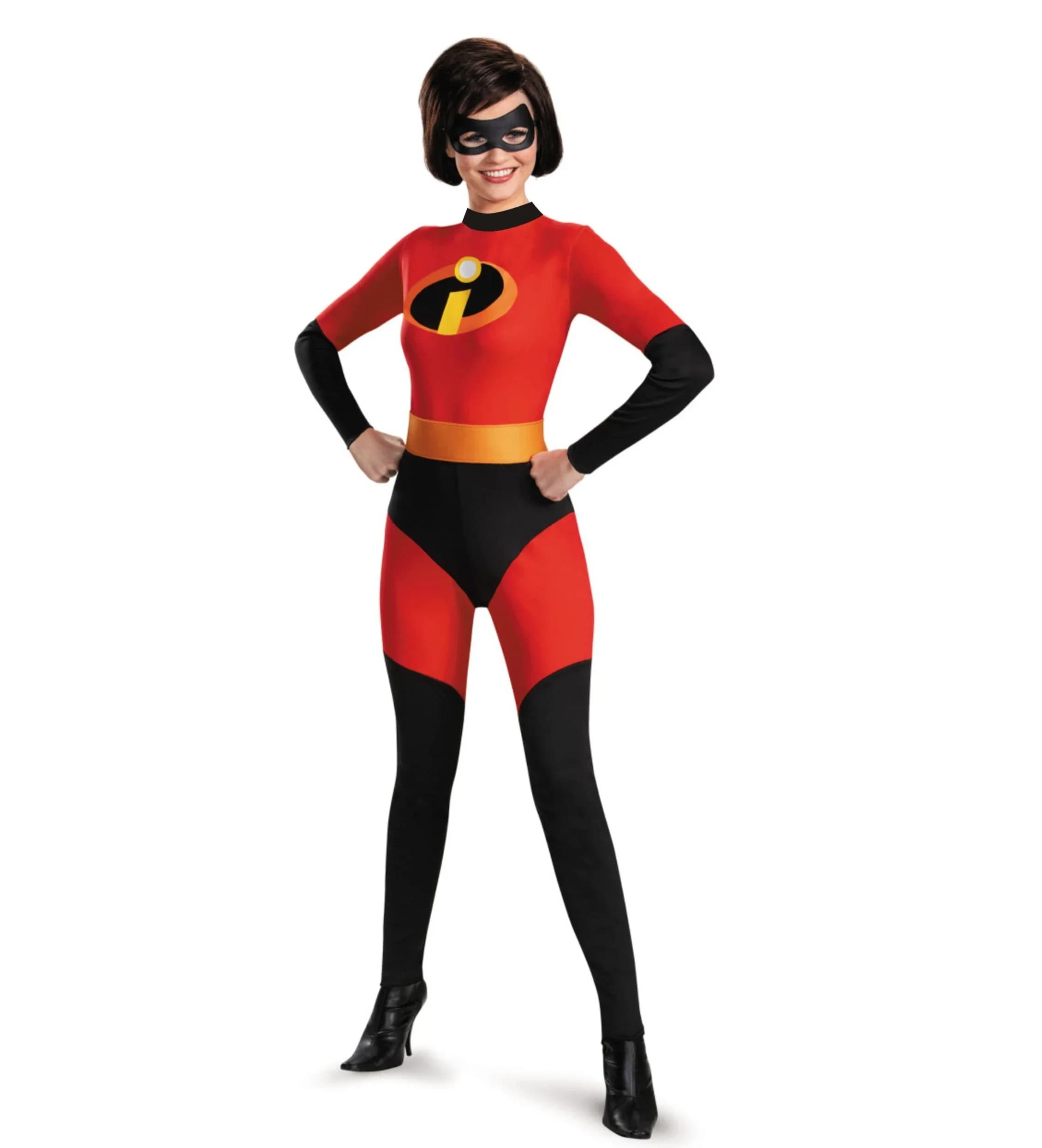 Elastigirl Helen Parr Damen Halloween Kostüm Unglaublicher 2-Overall Kostüm Erwachsene Frau Cosplay