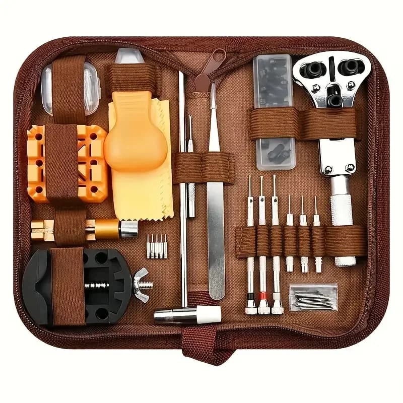 168-Uhrenreparaturset – Öffnungsstangensatz für Gehäuse-Demontage, geeignet für Uhrenreparaturbegeisterte – ideales Geschenk für Uhrensammler