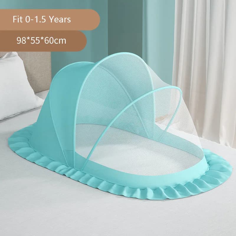 Baby Bett Moskitonetz Faltbare Vollständige Abdeckung Bett Moskitonetz Für Baby Tragbare Atmungsaktive Infant Neugeborenen Krippe Moskitonetze