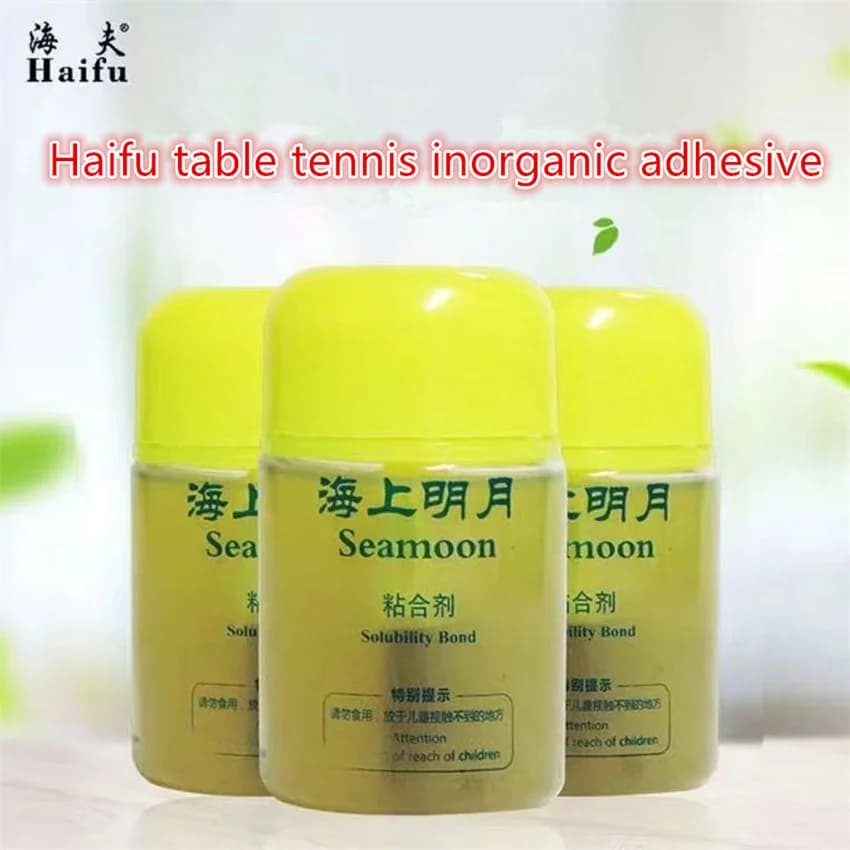 Neuer Tischtennisschläger HAIFU SEA MOON Professioneller Tischtennisgummi Solubility Bond Booster/Bond Oil/VOC Tune Glue 100ML