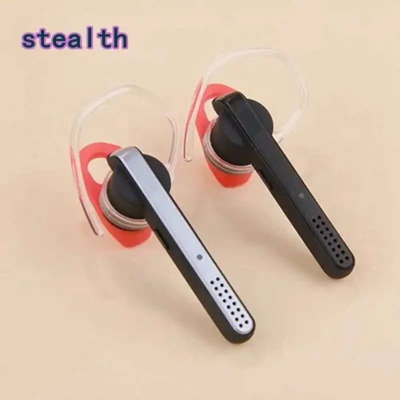 Bluetooth Stealth Talk 45 Business-Kopfhörer, echte kabellose Stereo-HD-Anrufe, Rauschunterdrückung, Musik, Hifi, Blackout-In-Ear-Headset