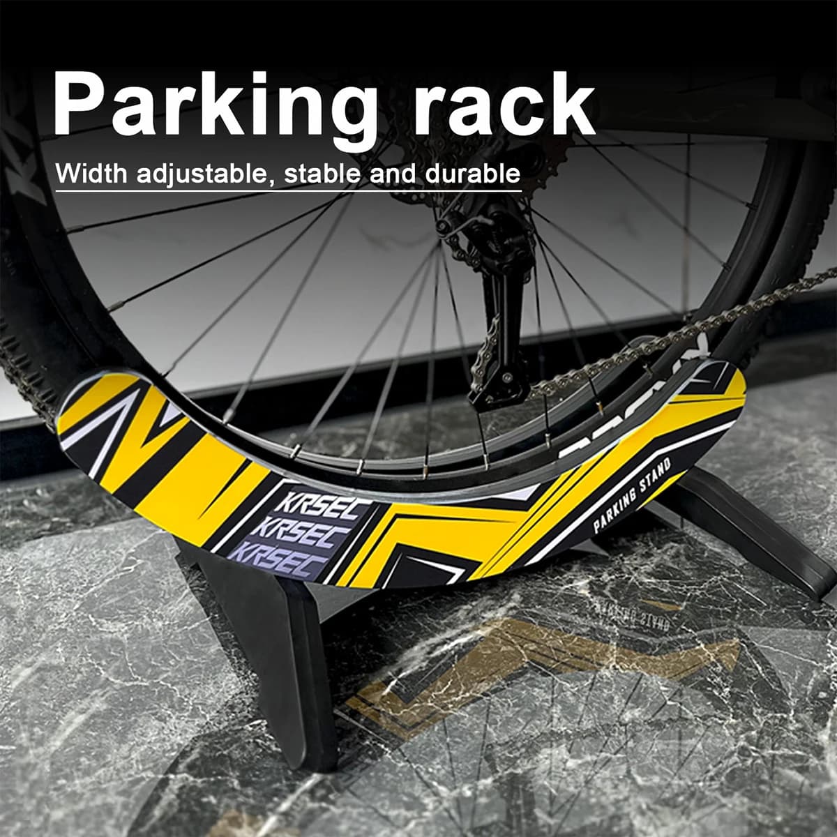 KRSEC Fahrrad Einstellbare Park Rack MTB Rennrad Indoor Garage Lagerung Stehen Fahrrad Reparatur Ständer Fahrrad Zubehör