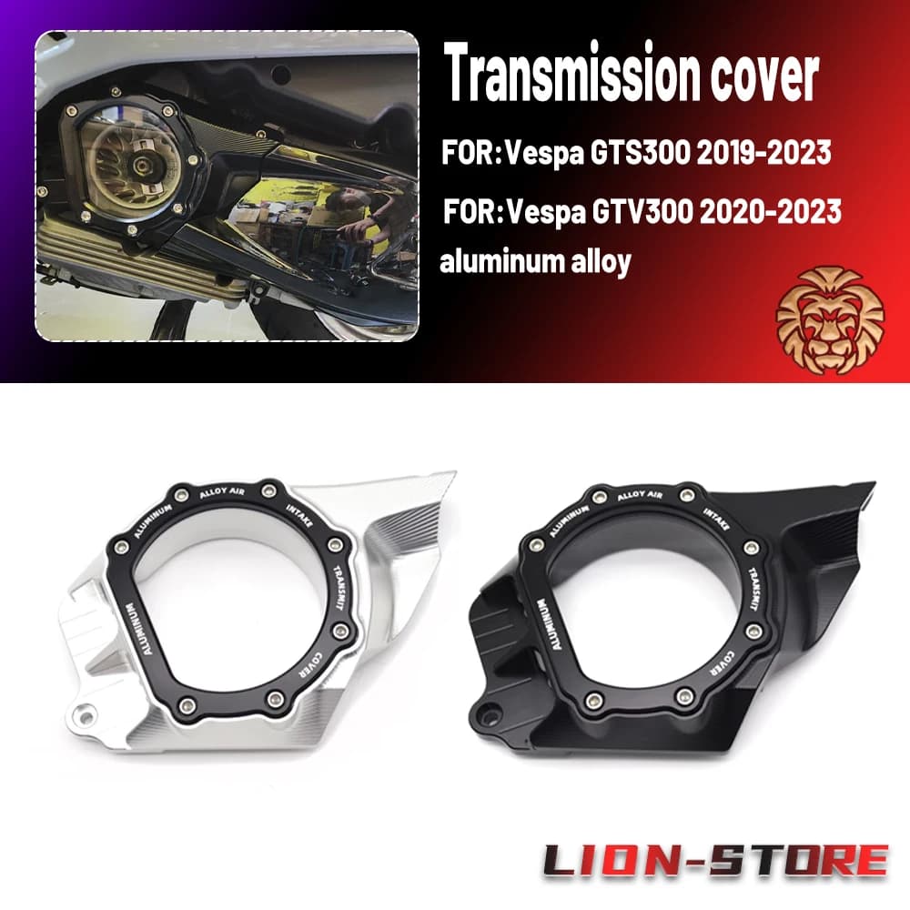 Ansauggetriebeabdeckung FÜR VESPA GTV 300 GTS 300 GTS 300 2019 2020 2021 2022 2023 Motorradzubehör Aluminiumlegierung